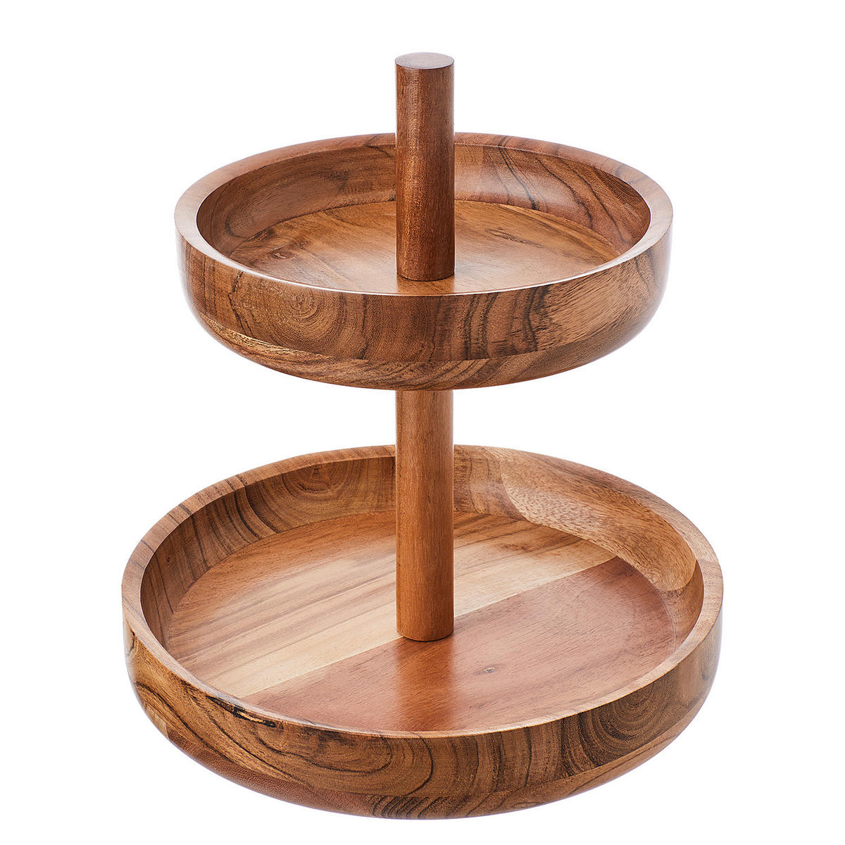ETAGERE Acacia - Braun, Holz (26/27cm) - BUTLERS