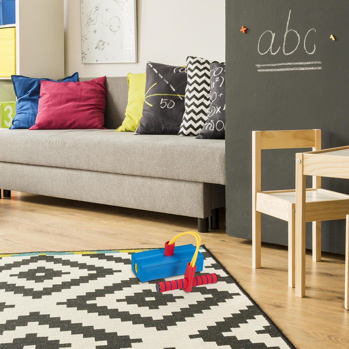 POGO-JUMPER - Multicolor, Kunststoff (22/10cm) - Relaxdays