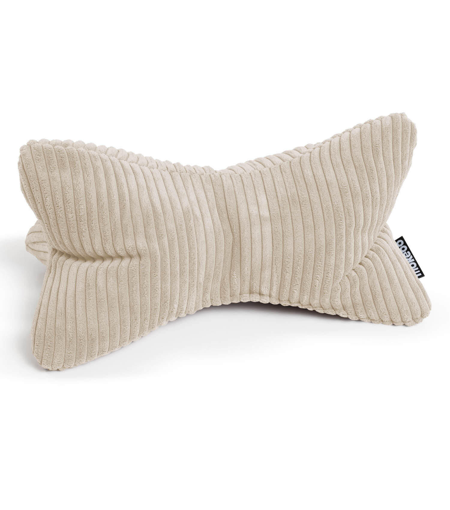 NACKENKISSEN Der Leseknochen - Beige, Textil (42/22cm) - Mokebo