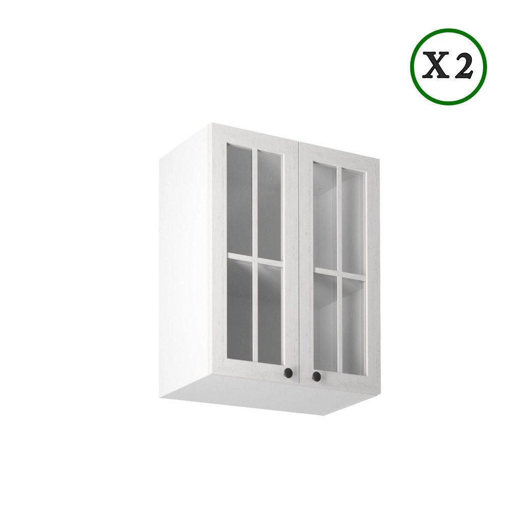 Thumbnail - Eckküche, Weiß, Metall, Nachbildung, L-Form,L-Form, 260x120x47 cm, Küchen, Eckküchen, Eckküchen ohne Geräte