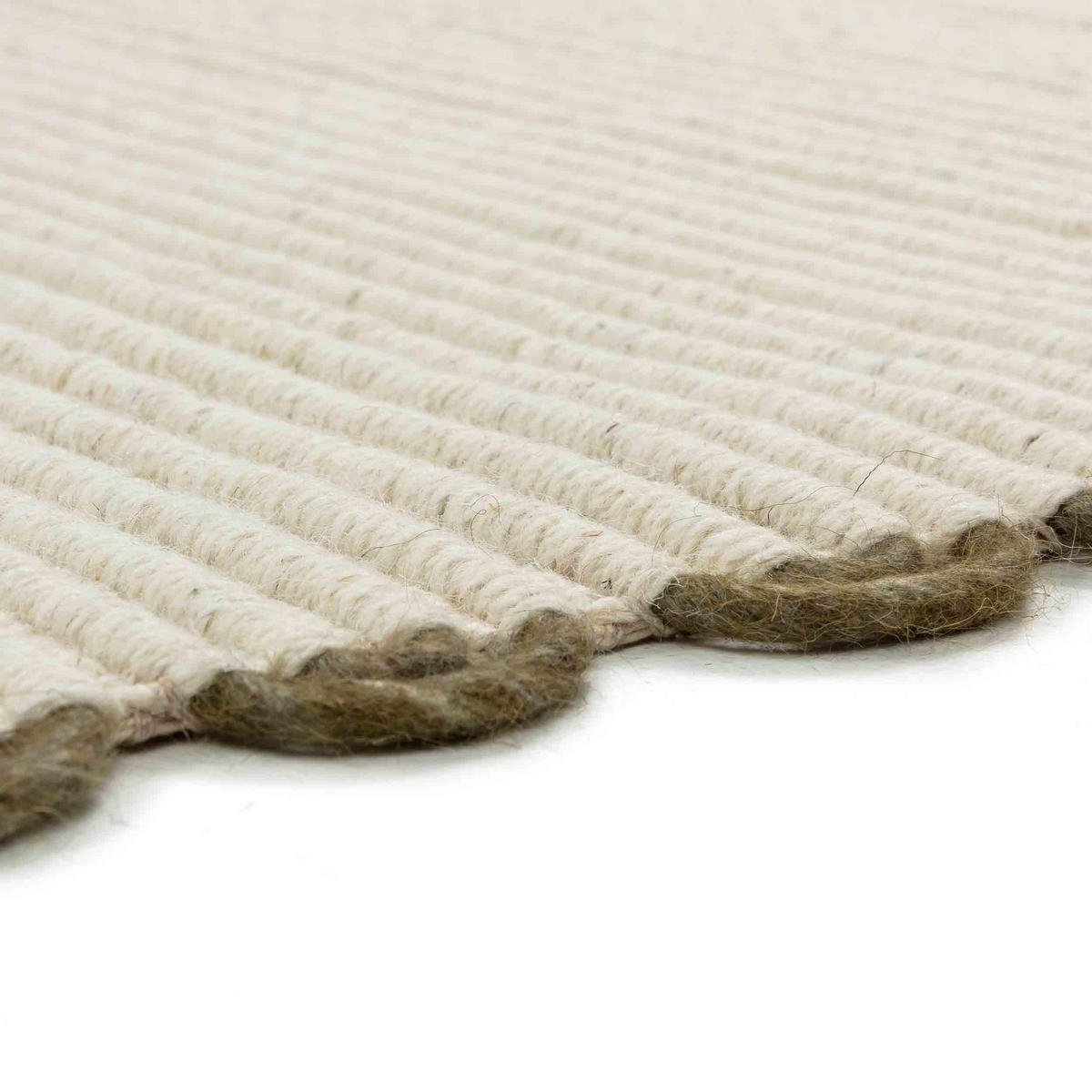 KOBEREC s krátkym vlasom OMIRA - krémová, textil (120/170cm) - Schöner Wohnen