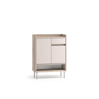SIDEBOARD VOCO Beige 70x34x95 cm - Beige, Holzwerkstoff (70/95/34cm) - FURNLUX