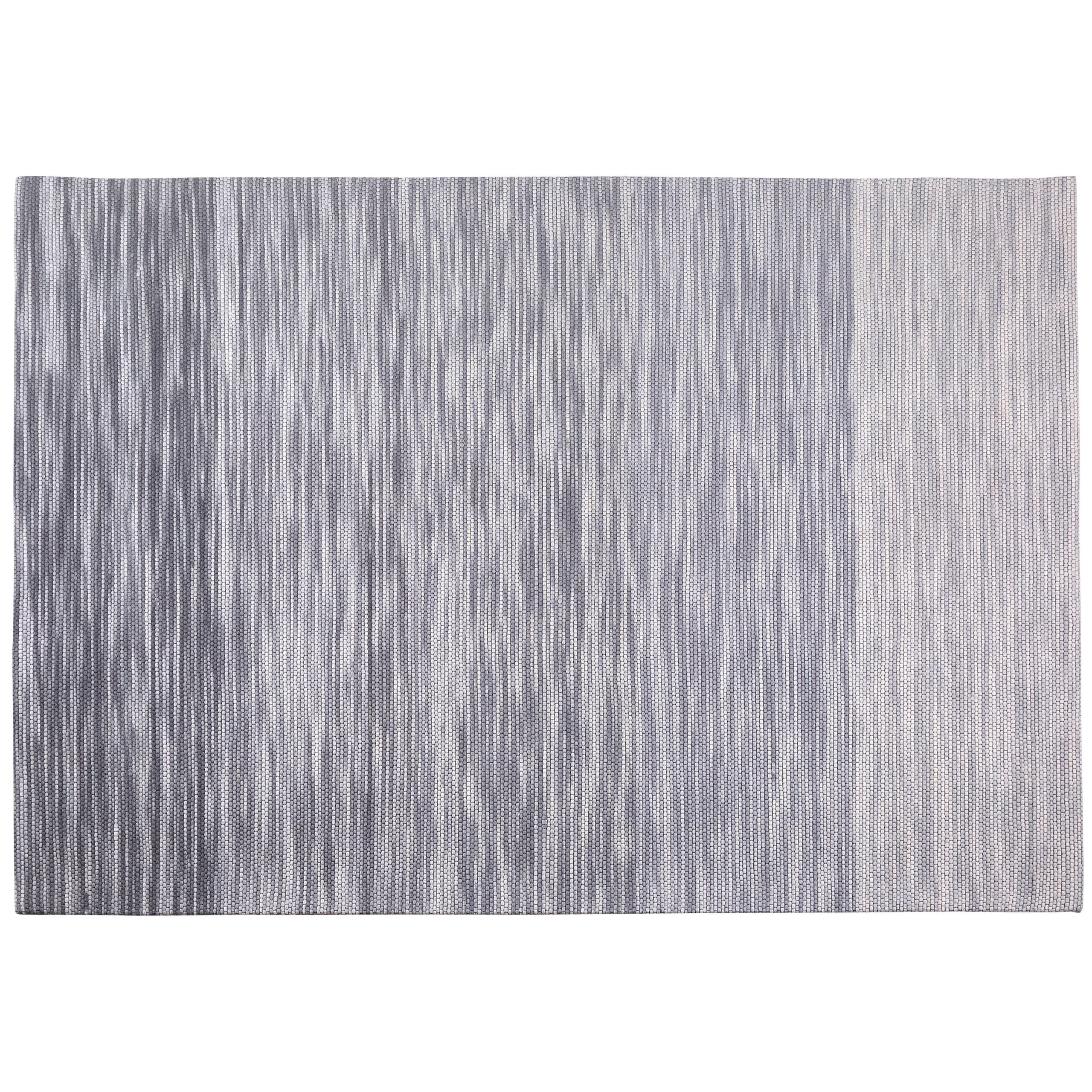 KURZFLOR-TEPPICH Kapakli 230/160 cm - Grau, Textil (160/230cm) - Beliani