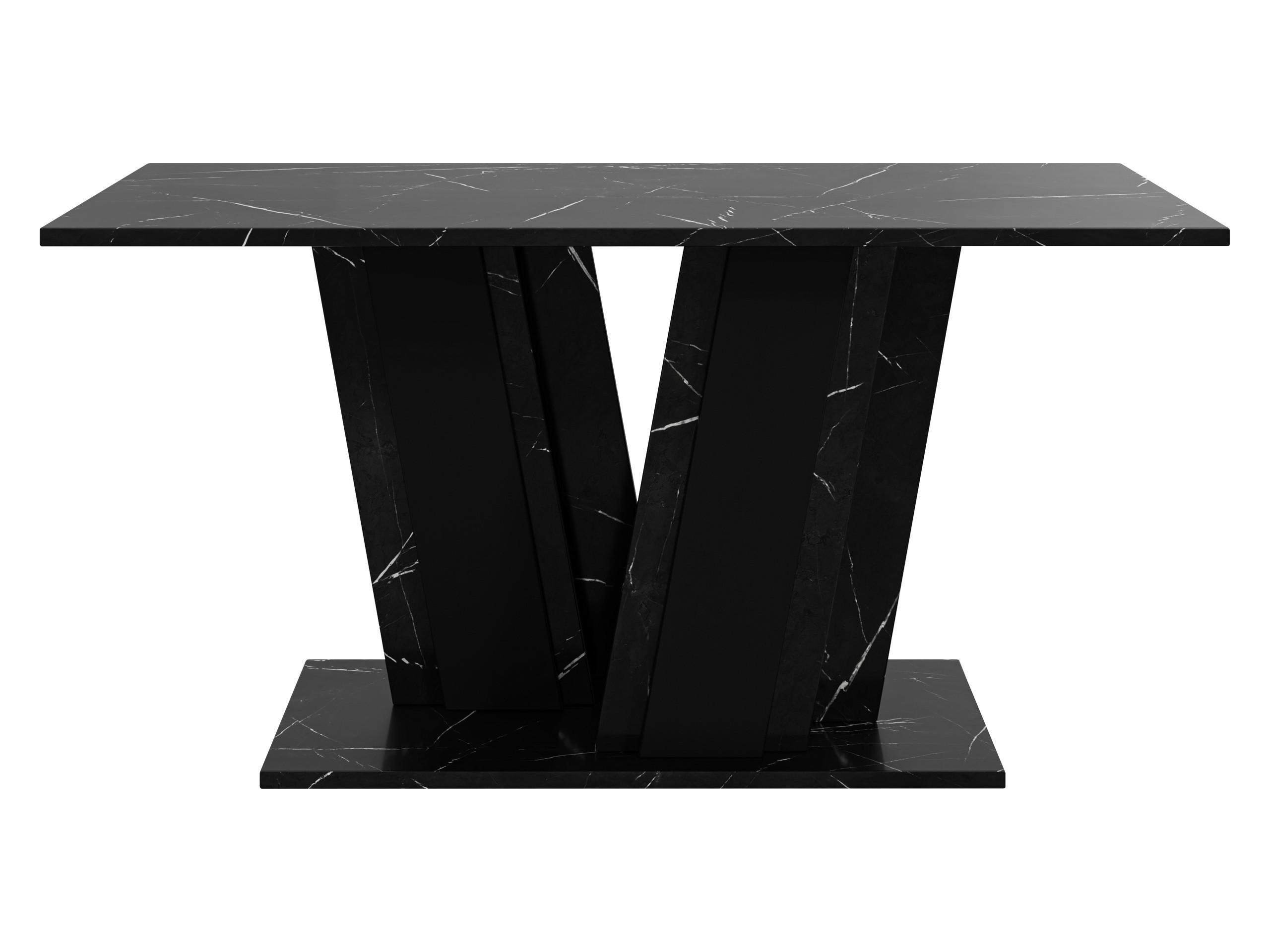 Mirjan24 Couchtisch Schwarz 100x55x60 cm