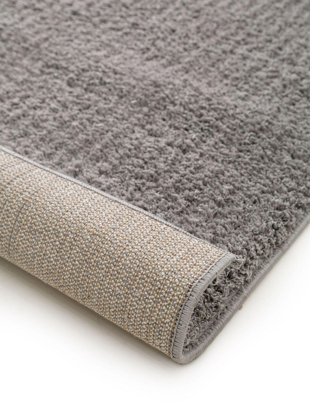 HOCHFLORTEPPICH Soda Grau 80x150 cm - Grau, Textil (80/1cm) - KUNSTLOFT