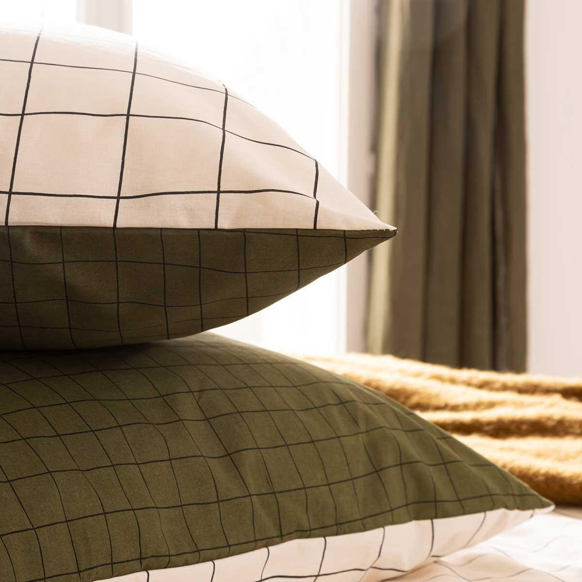 BETTWÄSCHE Maati 240/220 cm - Grau, Naturmaterialien (220/240cm) - Atmosphera Createur d´interieur