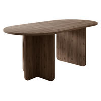 ESSTISCH Xuala - Nussbaumfarben, Holzwerkstoff (185/90/75cm) - MIRJAN24