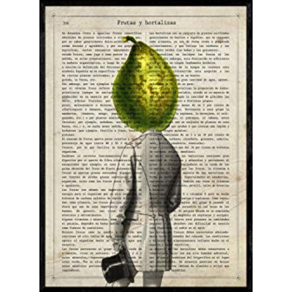 POSTER Herr Pera A4 Rahmenlos - Klar, Papier (29.7/5/21cm) - Nacnic