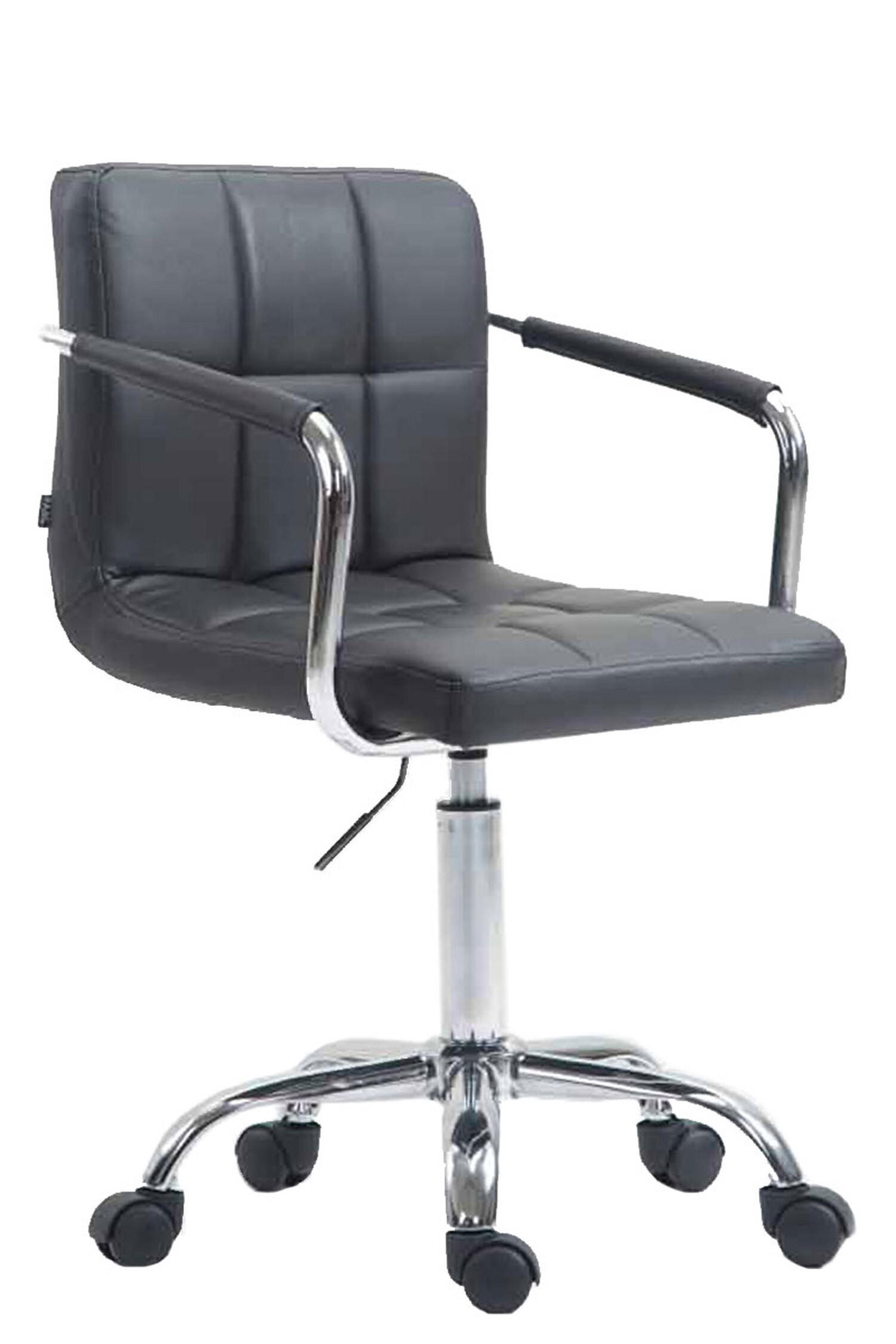 BÜROSTUHL Lucille, Grau - Grau, Textil/Metall (54/86/46cm) - TPFLiving