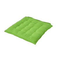STUHLKISSEN limette 40/40/6,5 cm - Grün, Textil (40/40/6.5cm) - Homescapes