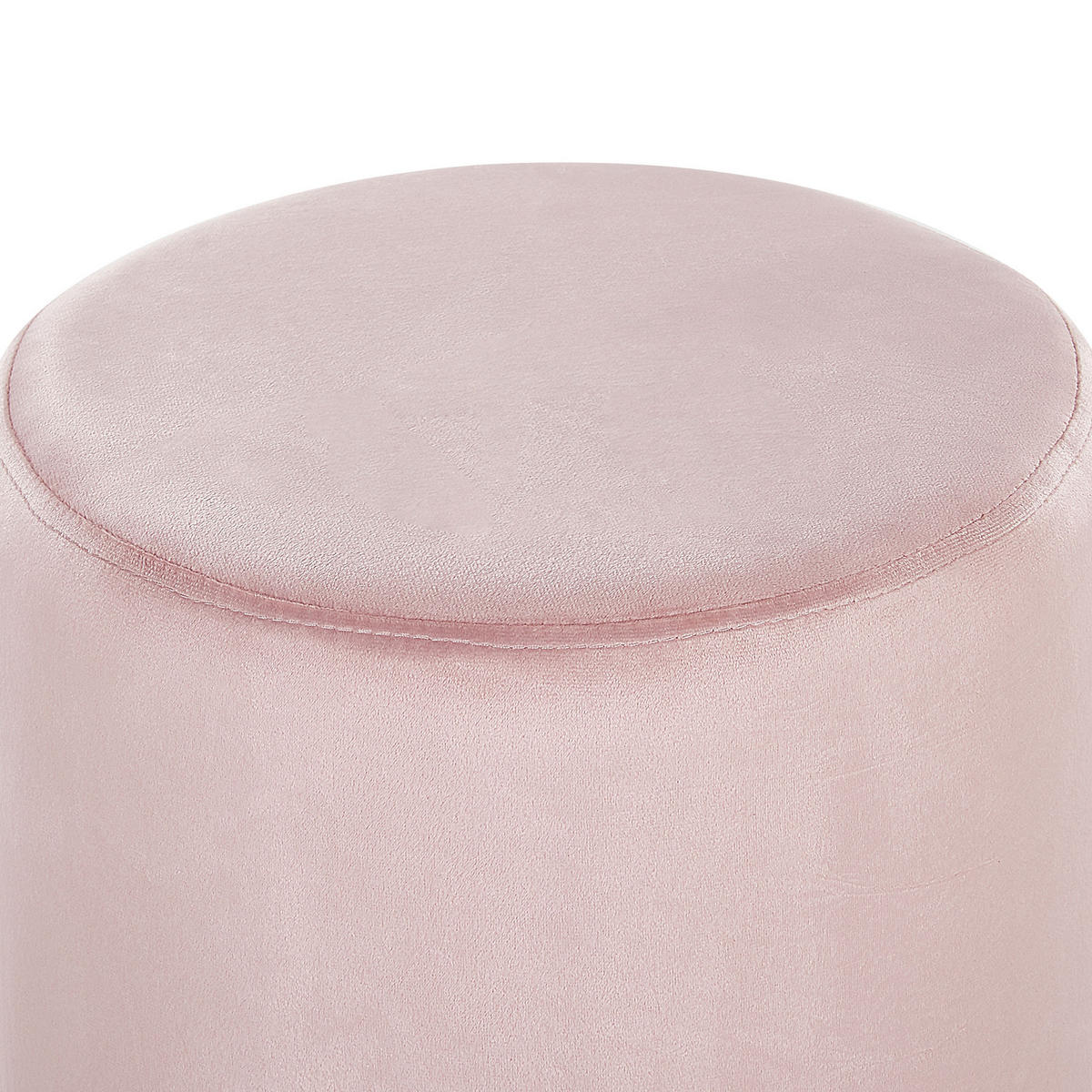 POUF Brigitte 36/36/44 cm - Pink, Textil (36/44/36cm) - Beliani