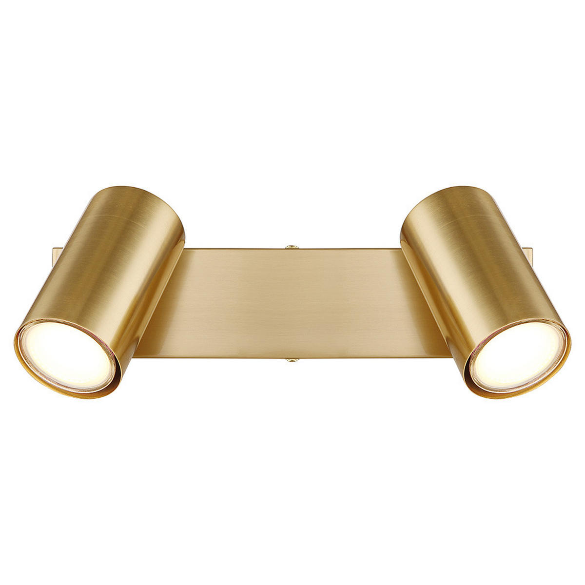 DECKENLEUCHTE Metall Gold 2-Flammig - Goldfarben, Metall (26/6/13cm) - Globo Lighting