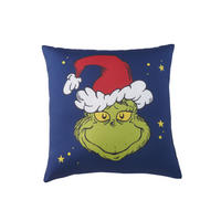 ZIERKISSEN The Grinch blau 30 x 30 cm - Blau, Textil (30/30cm) - United Labels