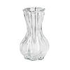 VASE Serenite Transparent 6,5x8,5xh15 cm Glas - Transparent, Glas (15cm) - Mondex