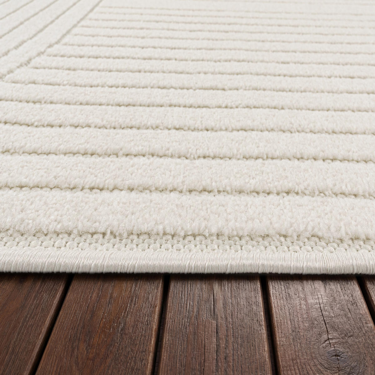 OUTDOORTEPPICH 80/250 cm Cotton 240 - Creme, Textil (80/250cm) - Paco Home