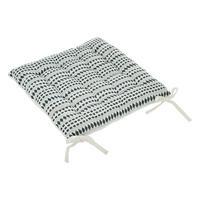 SITZKISSEN Micah 38/38 cm - Blau, Naturmaterialien (38/38cm) - Atmosphera Createur d´interieur