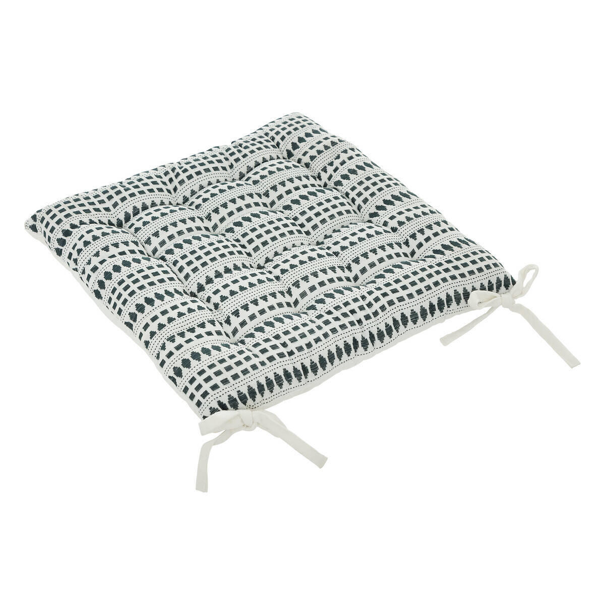 SITZKISSEN Micah 38/38 cm - Blau, Naturmaterialien (38/38cm) - Atmosphera Createur d´interieur
