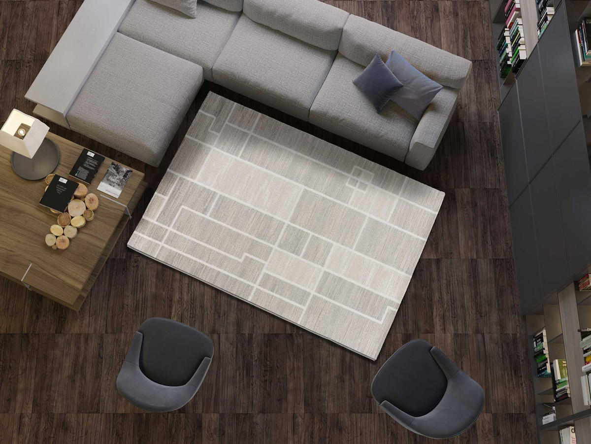 WEBTEPPICH Creme Hl-Origin 200/300 cm - Creme, Naturmaterialien/Textil (200/300cm) - Atticgo