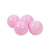 BÄLLE für Bällebad, Kinder Spielbälle, Plastikbälle 50 pcs.: Pastellrosa - Hellrosa, Textil (7/7/7cm) - MeowBaby