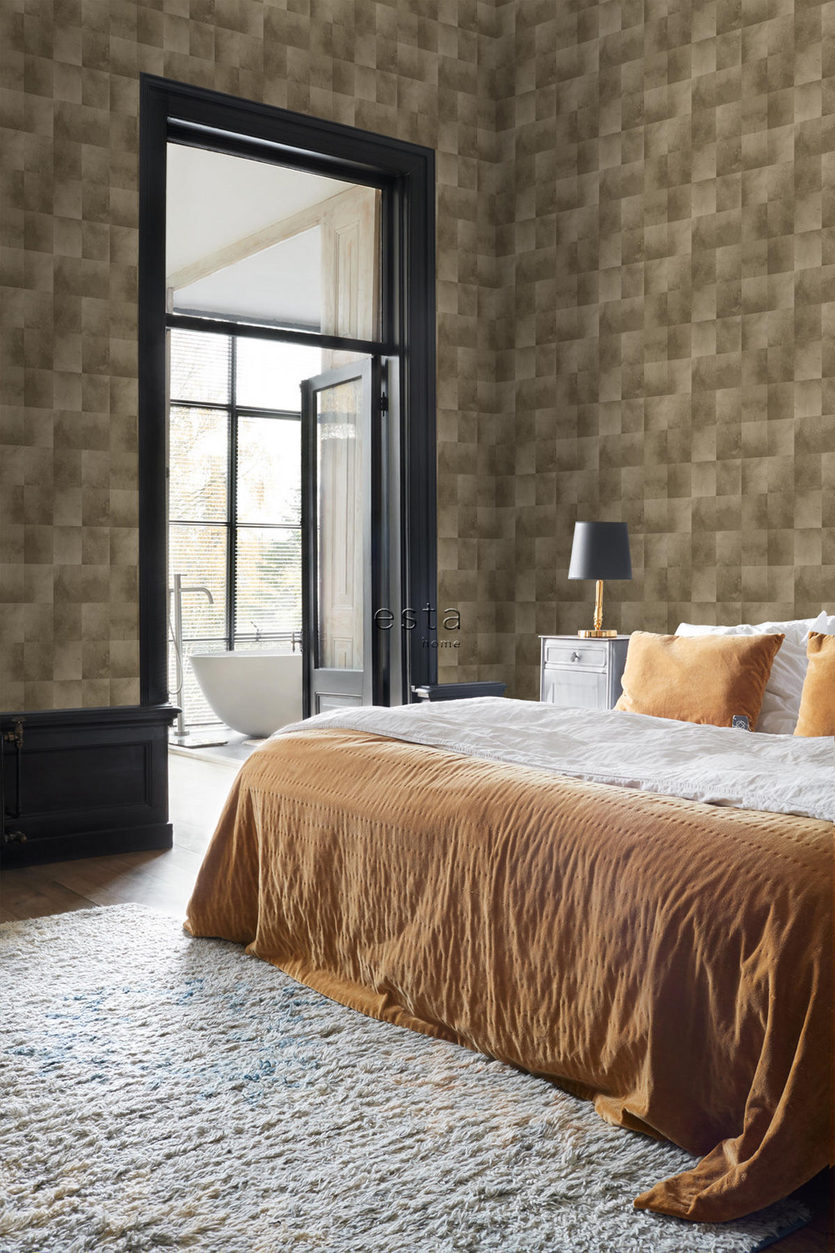 TAPETE Tierhautmuster 53 cm x 10.05 m - Beige, Papier (53/1000cm) - ESTAhome