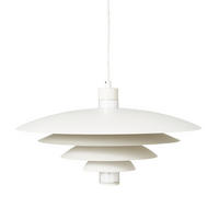 LUSTRE Nordlicht weiß D.50cm - Weiß, Metall (52.5/50/100cm) - Signature