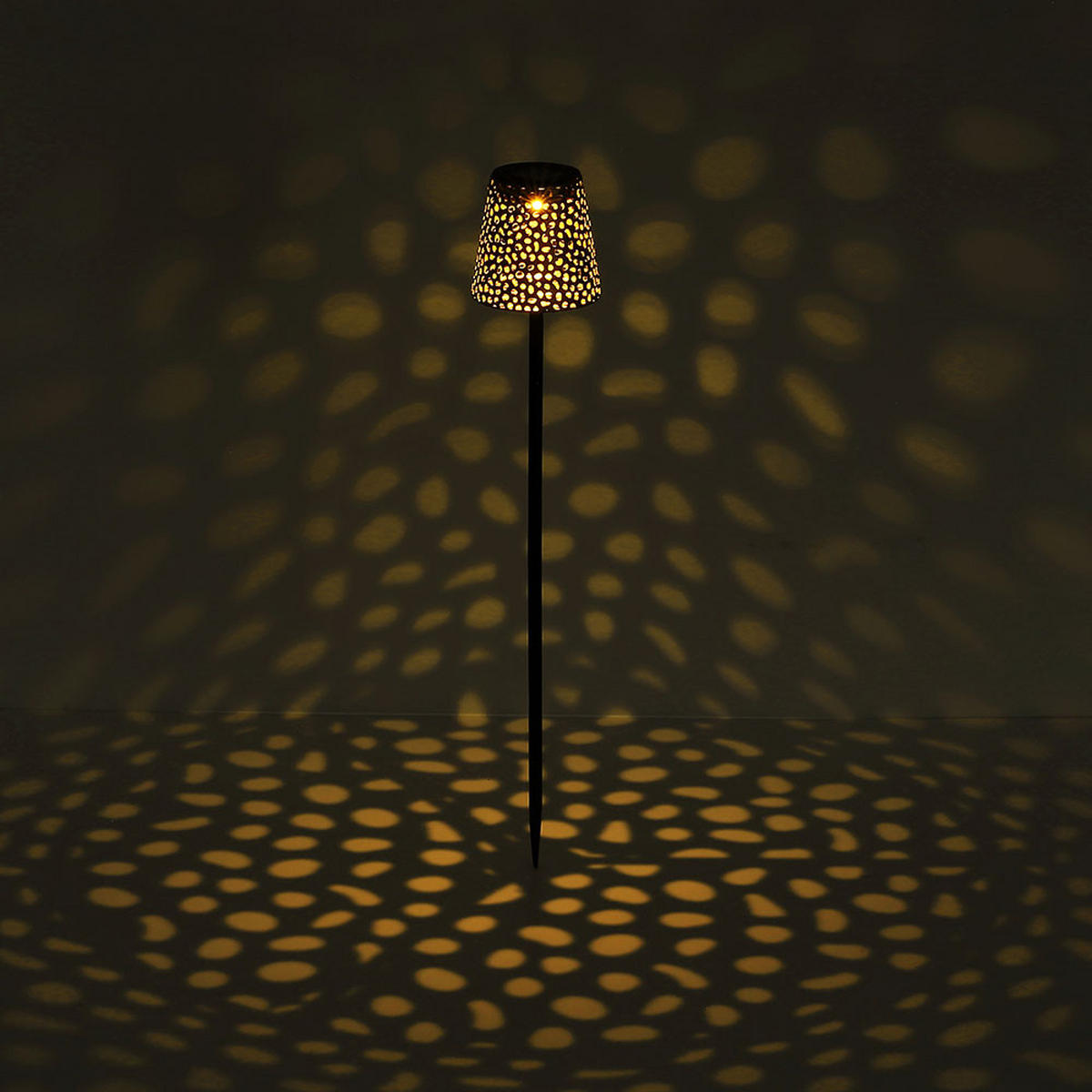 LED WEGELEUCHTE Metall Kupfer - Kupferfarben, Metall (12/12/70cm) - Globo Lighting