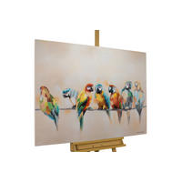 ACRYLBILD HANDGEMALT 120/90 cm - Multicolor, Holz/Textil (120/90cm) - KUNSTLOFT