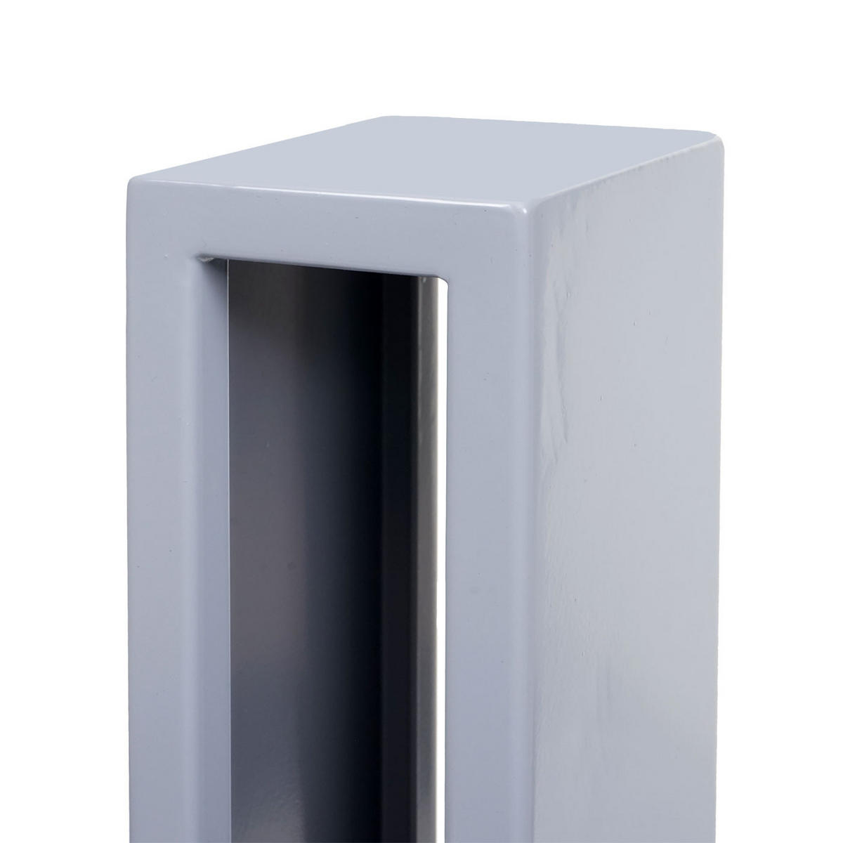 FAHRRADBÜGEL 87x10x13cm verzinkter Stahl Outdoor-pulverbeschichtet Grau - Grau, Metall (10/87/13cm) - PROREGAL