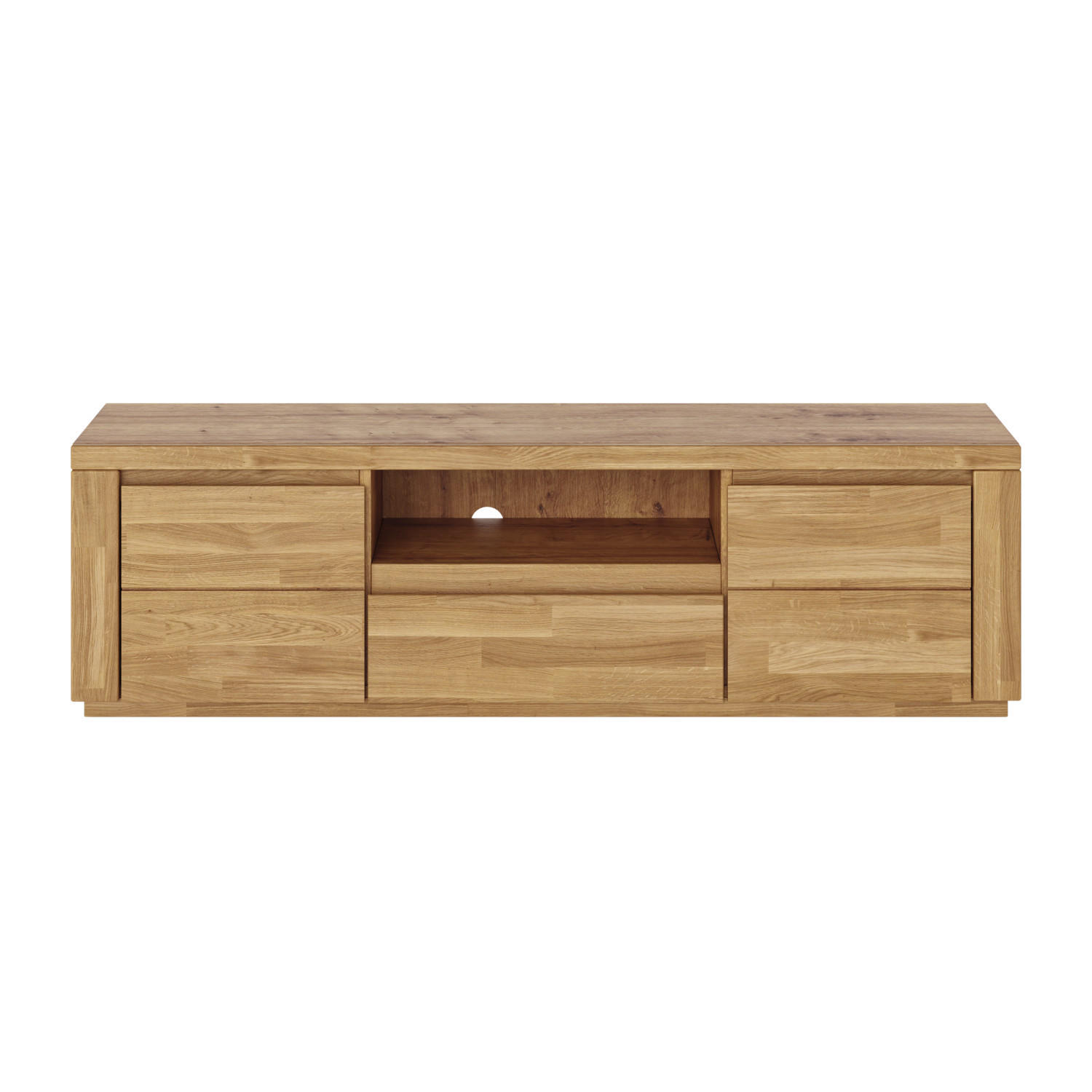 LOWBOARD Skagen - Eichefarben, Holz (37/47/160cm) - kiki design