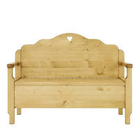 SITZBANK aus Massivholz MEXICANA - Honig, Holz (134/100/51cm) - Seart