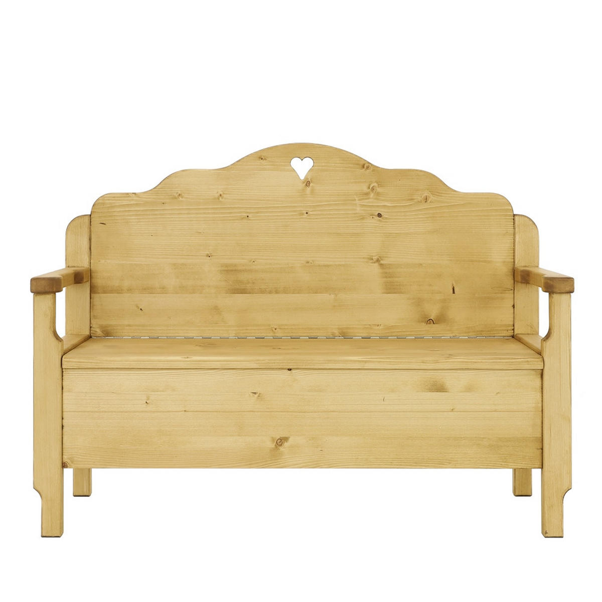 SITZBANK aus Massivholz MEXICANA - Honig, Holz (134/100/51cm) - Seart