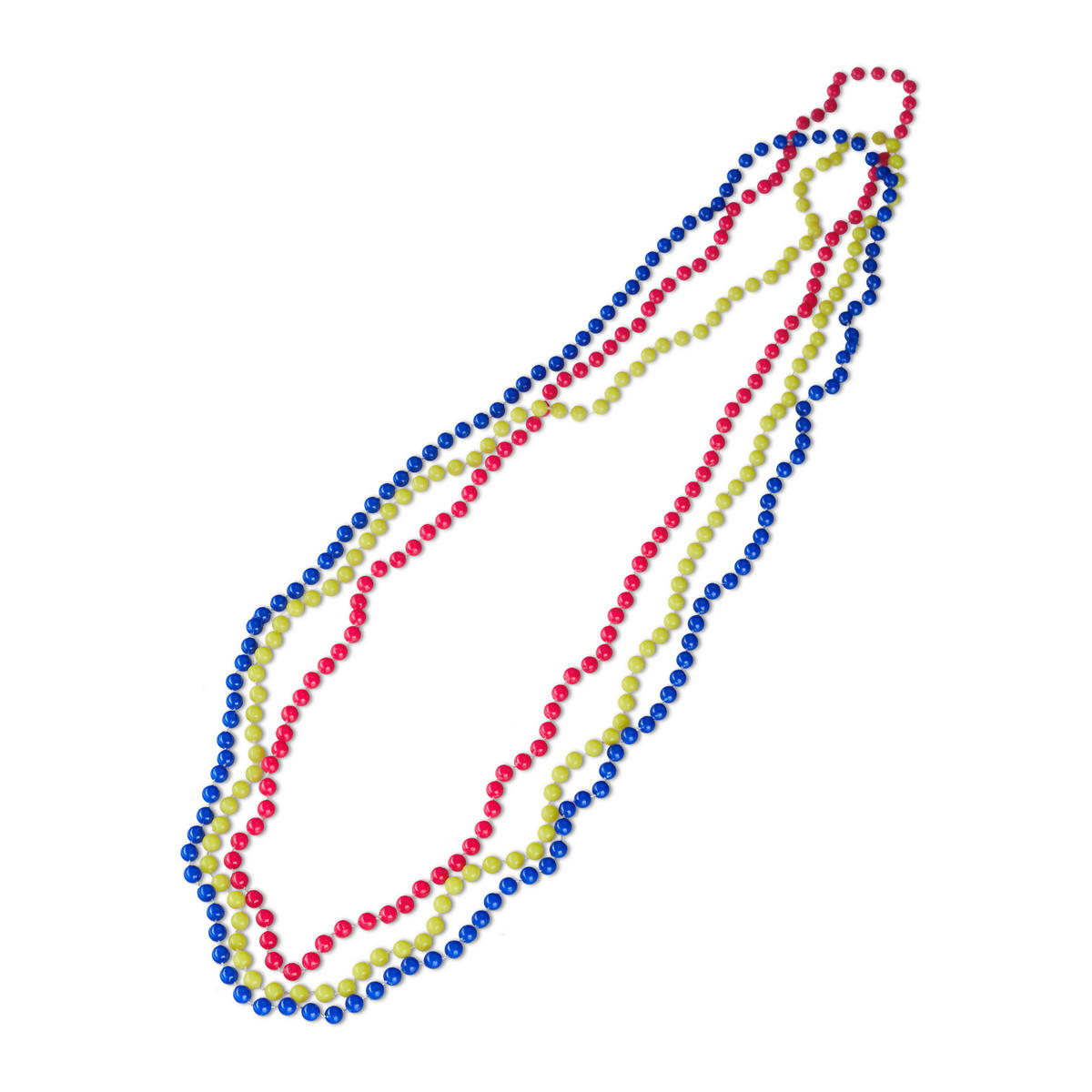 12XPERLOVÉ retiazky - viacfarebná, plast (1/49/0.5cm) - Relaxdays