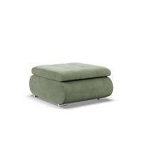 SITZPOUF FÜR DAS WOHNZIMMER FORESTA, Cord - Grün - Hellgrün, Textil (88/42/70cm)