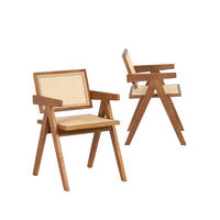 ESSZIMMERSTUHL Nelha Walnuss 51 cm x 80 cm 2er-Set - Walnussfarben, Holz (51/80/54cm) - Klast Home