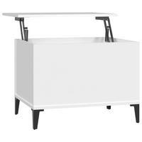 COUCHTISCH Weiß 60x44,5x45 cm Holzwerkstoff - Weiß, Holzwerkstoff (60/44.5/45cm) - furnicato