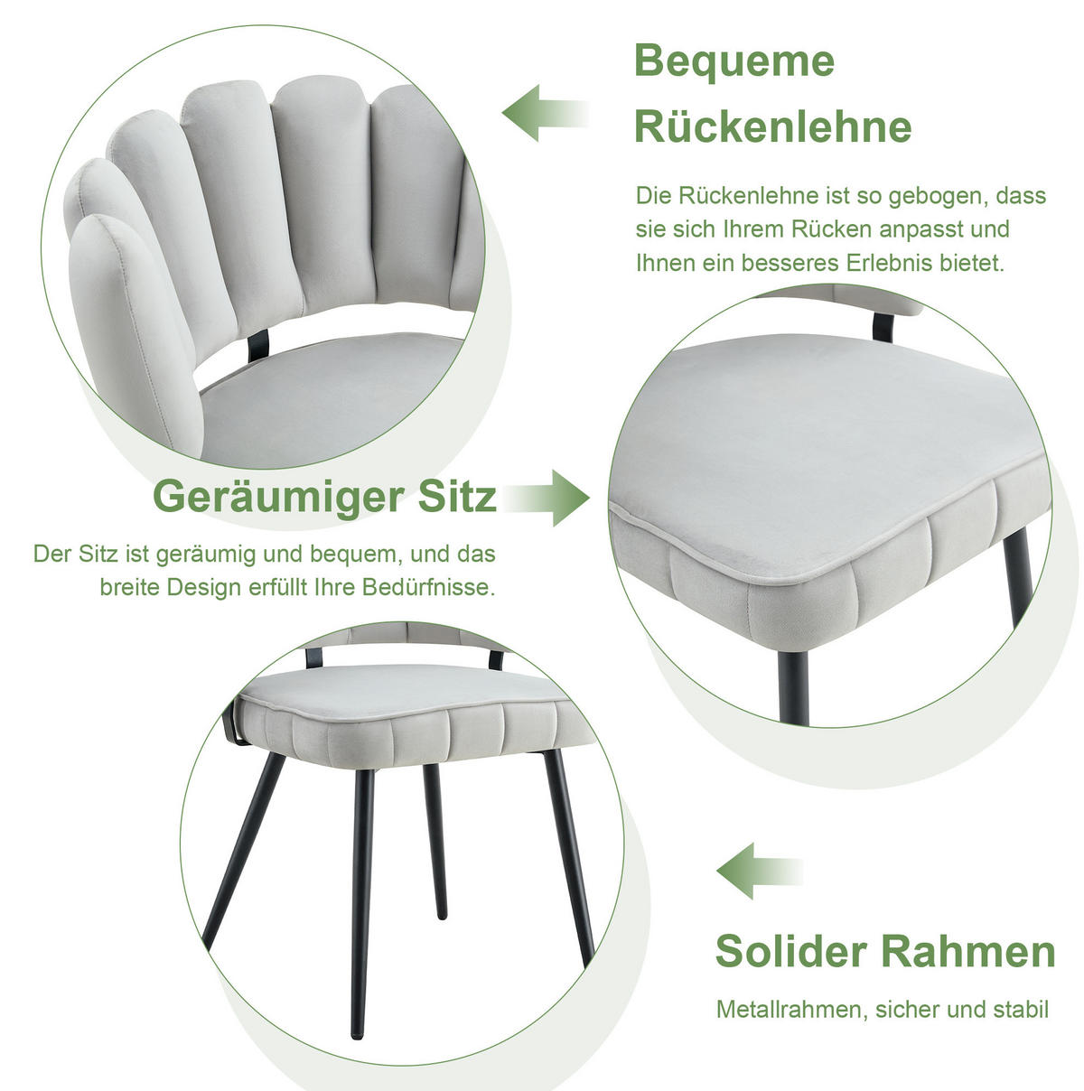 ESSTISCH-SET mit Stauraum 107 cm Nussbaumoptik/Hellgrau - Hellgrau, Metall (107/75/107cm) - Meubliv