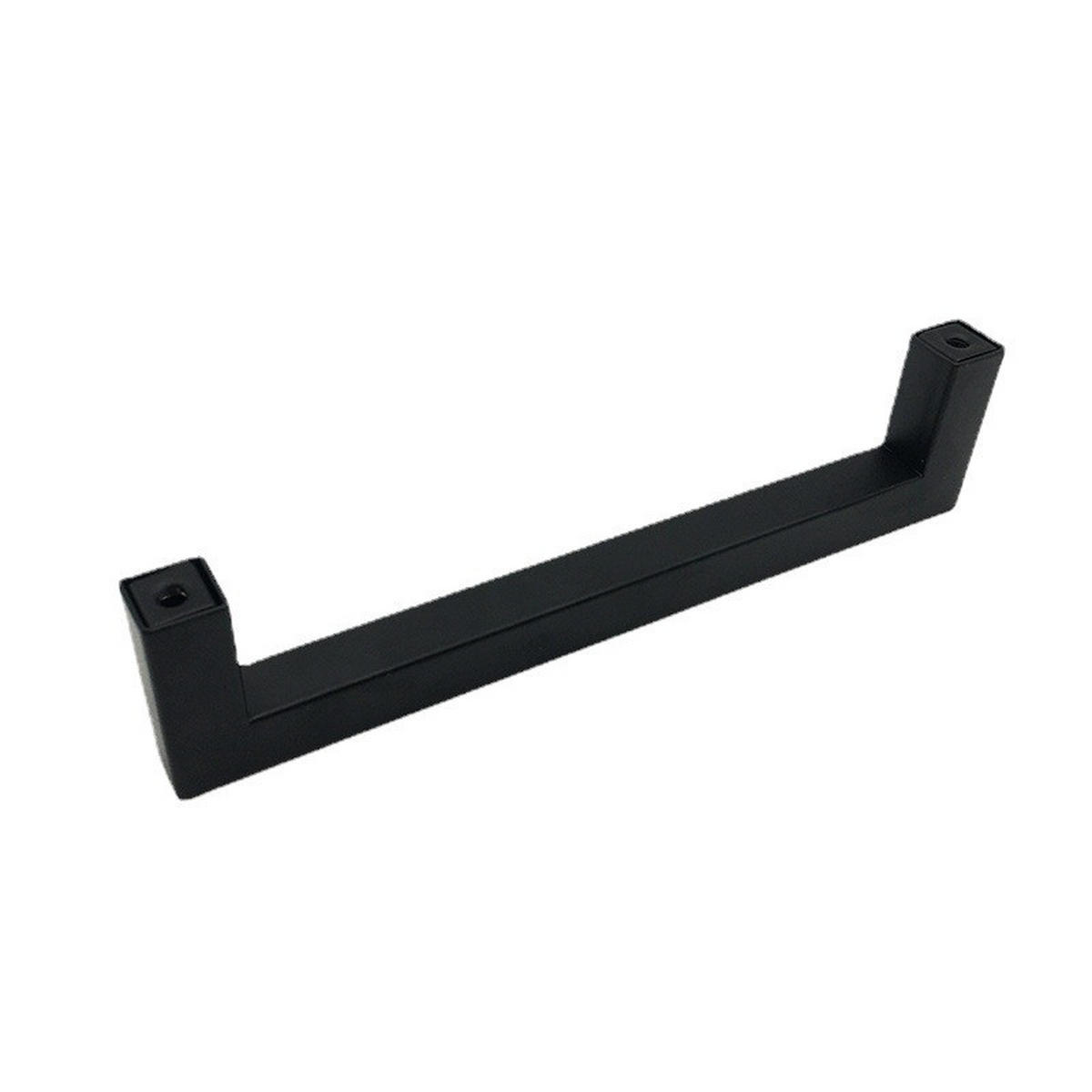 MÖBELGRIFF Schwarz 10er-Set 128 mm Edelstahl - Schwarz, Metall (1.2/5/14cm)