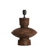 LAMPENFUSS Fiera Braun Ø31/31 cm - Dunkelbraun, Holz (31/31/31cm) - Light & Living