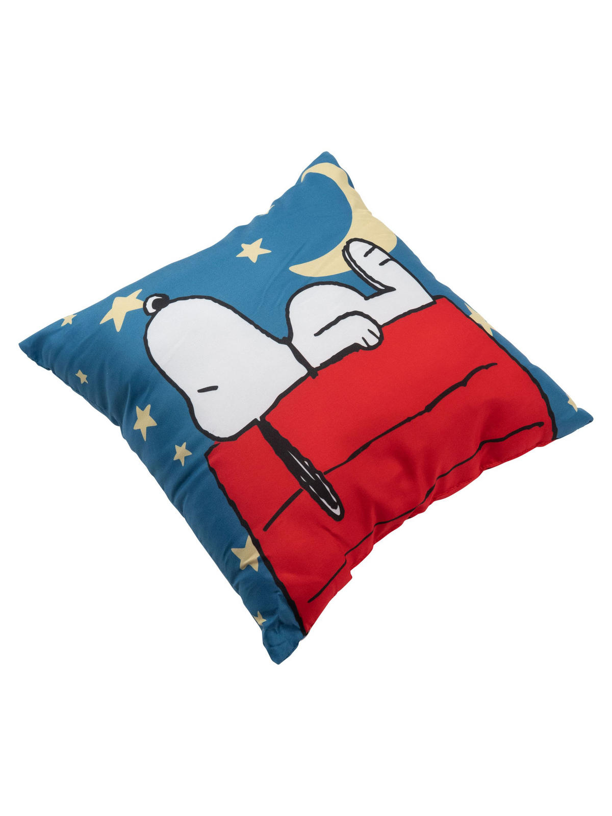 ZIERKISSEN The Peanuts Snoopy Mond & Sterne Blau 40 x 40 cm - Blau, Textil (40/40/10cm) - United Labels