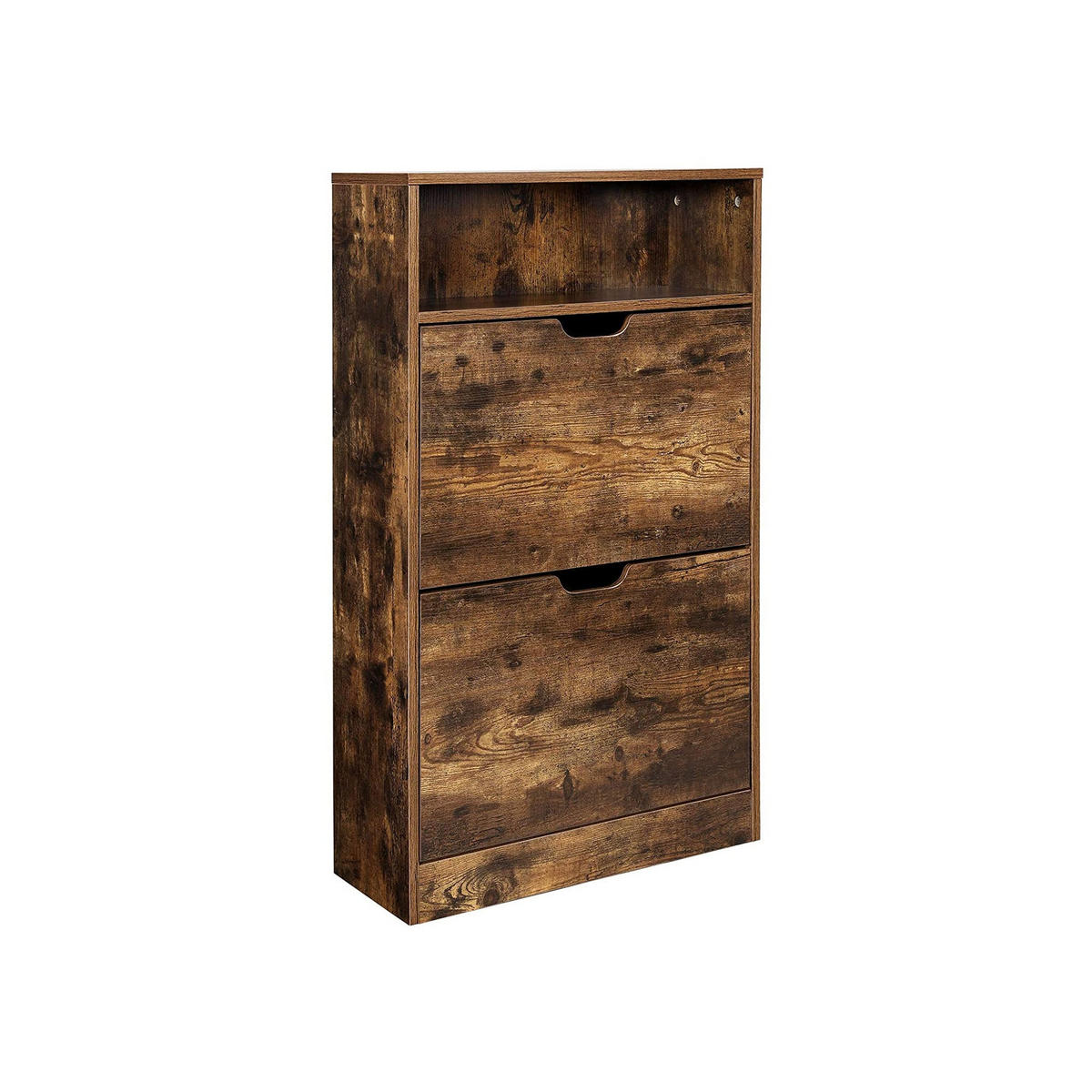 SCHUHSCHRANK - Braun, Holzwerkstoff (24/102/60cm) - Hansiro