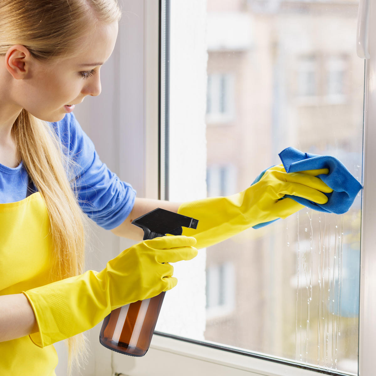 2xSPRÜHFLASCHE - Braun, Glas/Kunststoff (7/22/10cm) - Relaxdays