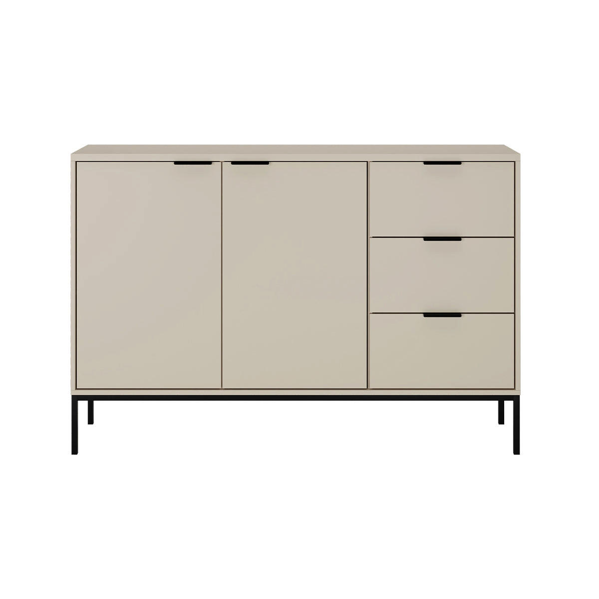 KOMODA Seattle Kašmír - béžová, kompozitné drevo (150/100.4/40cm) - Petits-meubles