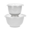 RÜHRSCHÜSSEL-SET Margrethe New weiß (2tlg) - Weiß, Kunststoff (21/15cm) - Rosti