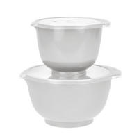 RÜHRSCHÜSSEL-SET Margrethe New weiß (2tlg) - Weiß, Kunststoff (21/15cm) - Rosti