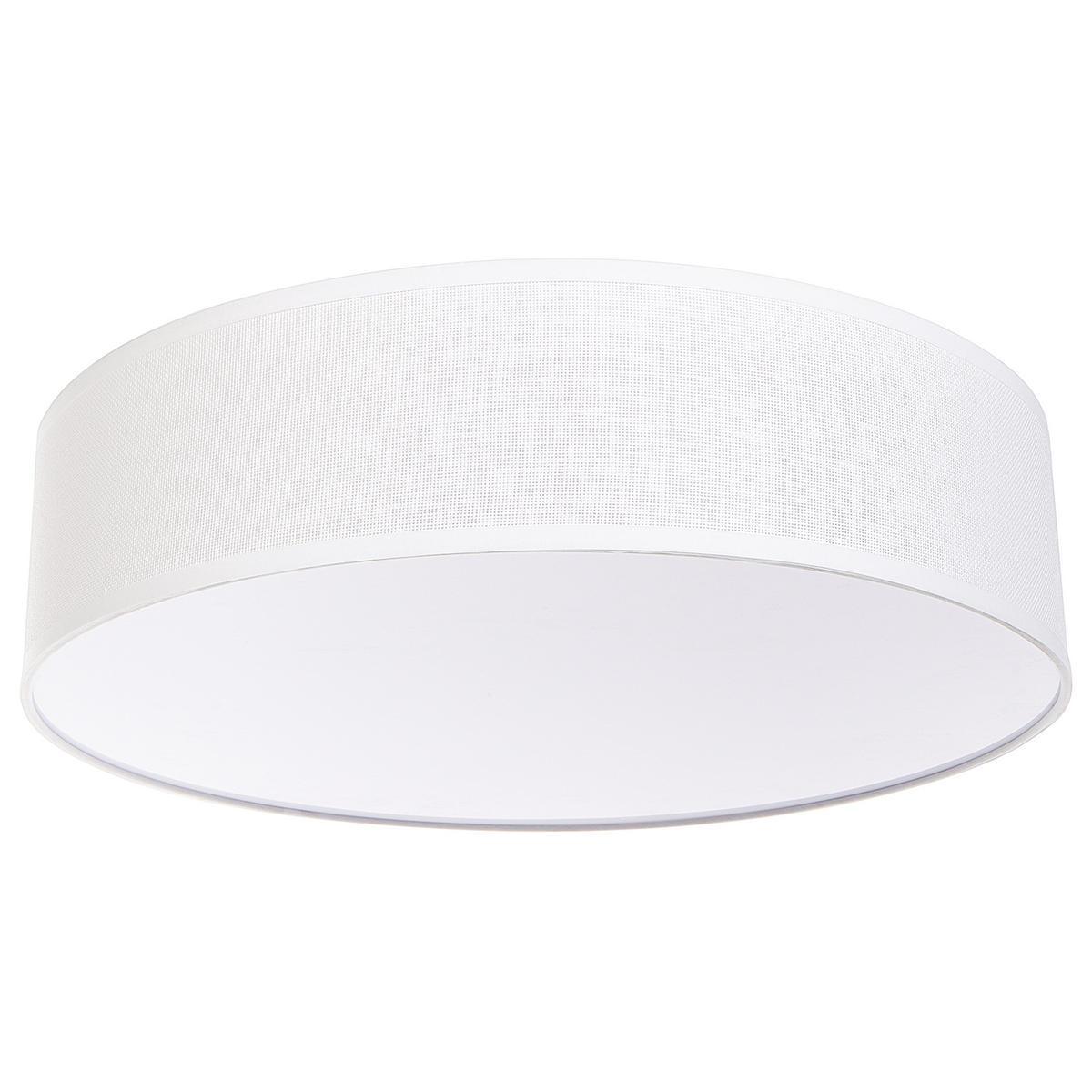 DECKENLAMPE Weiß Magno - Weiß, Papier (60/60/15cm) - Beliani