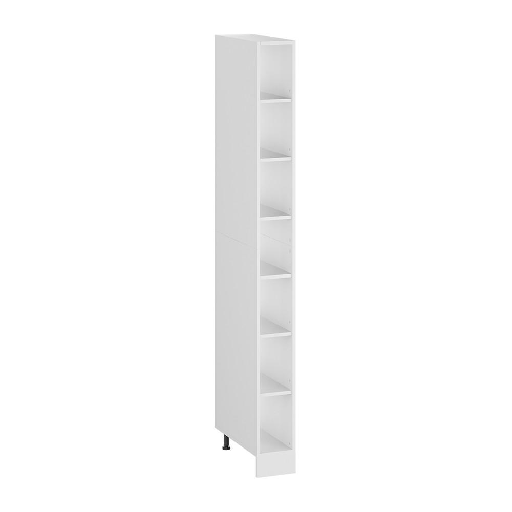 Vicco Küchenregal Weiß, Weiß 20x206.8x55 cm