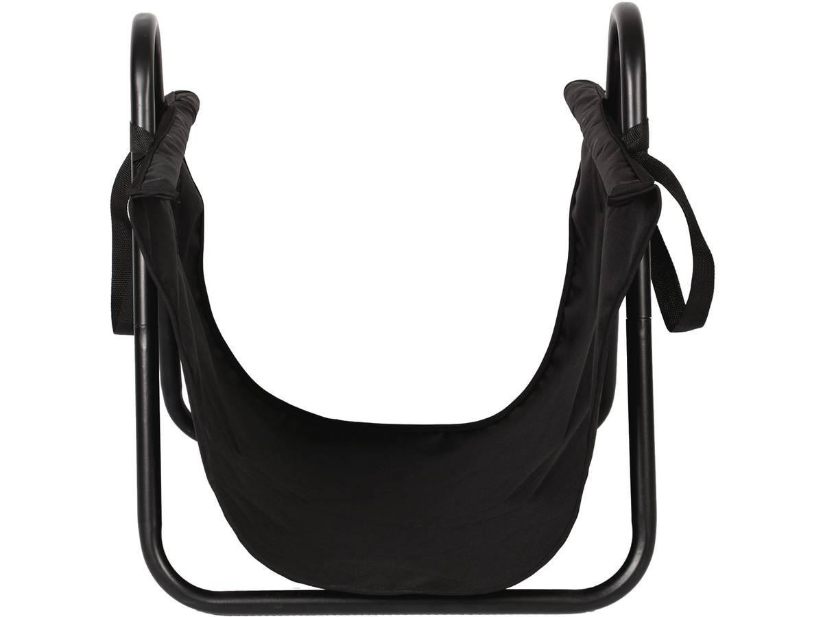 HOLZUNTERSTAND oslo Schwarz - Schwarz, Metall (0.41/0.45cm) - Habitat Garten