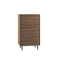 SCHUBLADENSCHRANK Evoke Walnuss 65 cm x 118 cm - Walnussfarben, Holzwerkstoff (65/118/40cm) - Klast Home
