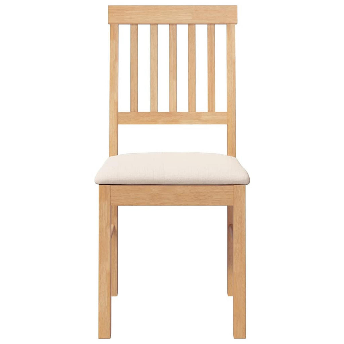 STUHL-SET 2 Stk Hargenhain 42.5/90/44.5 cm - Braun, Holz (42.5/90/44.5cm) - ZMH