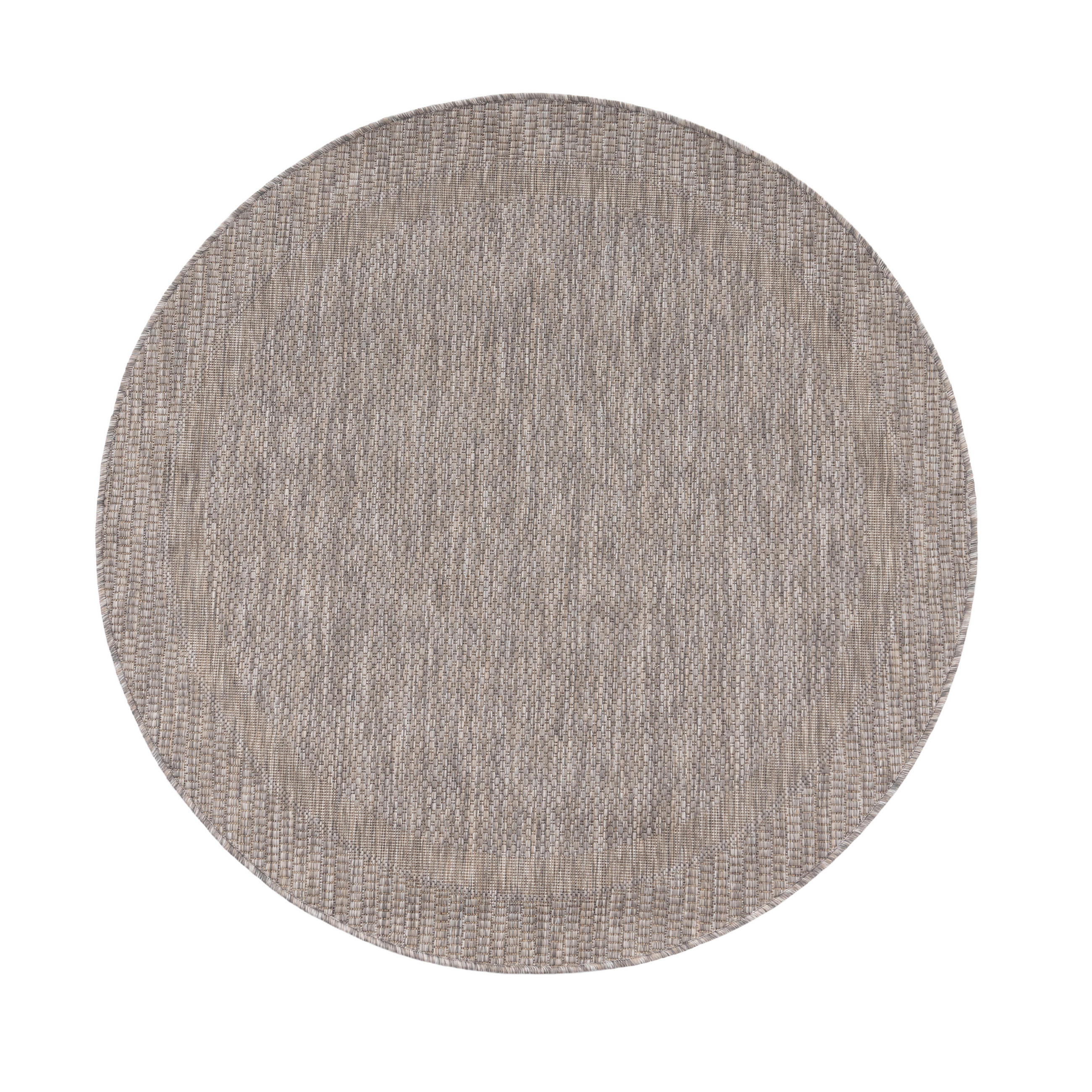 OUTDOORTEPPICH 120/120 cm Roma 272 - Naturfarben, Textil (120/120cm) - Paco Home